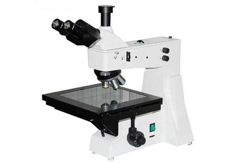 Microscopio ottico della trasmissione di DIC 20x 10x che polarizza WF10X/22mm Trinocular