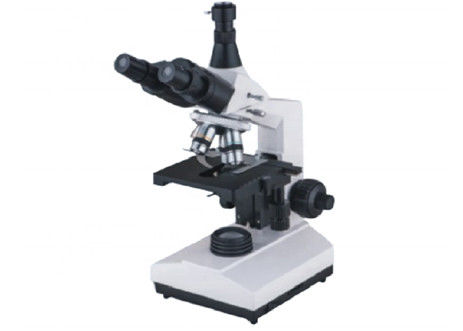 Trinocular WF10X 1600X ha invertito la lampada 6V 20W dell'alogeno del composto del microscopio biologico