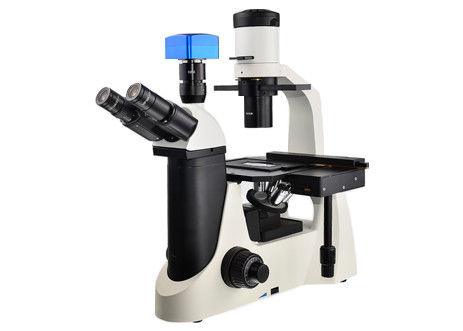 biologico del campo scuro di ingrandimento del microscopio di contrasto di fase di 40X 640X invertito