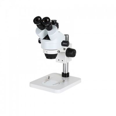 microscopio stereo di 7-45X Trinocular con la macchina fotografica digitale per il proiettore e Computor