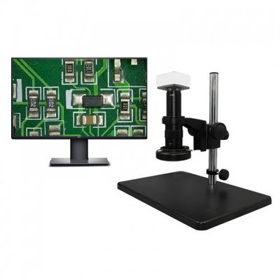 Software di misura 4.5X dell'affissione a cristalli liquidi Digital di 5MP USB video del microscopio a 7 pollici del Usb