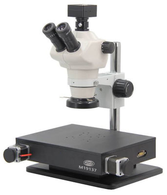 Microscopio di misurazione motorizzato DI X-Y stereo capo binoculare del corpo 3D Full Auto dello zoom