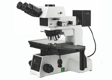Luce portatile PL10X22mm 5W LED della trasmissione del microscopio metallurgico di Trinocular
