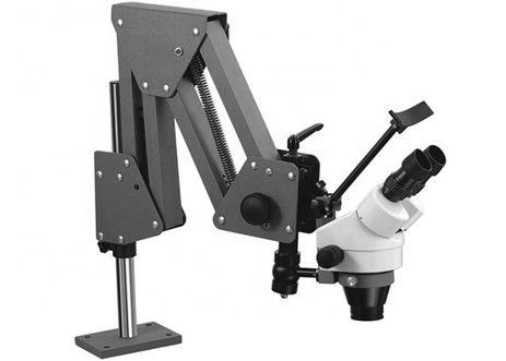 Microscopio stereo del banco dei gioiellieri di illuminazione di Diamond Setting Microscope 45X LED