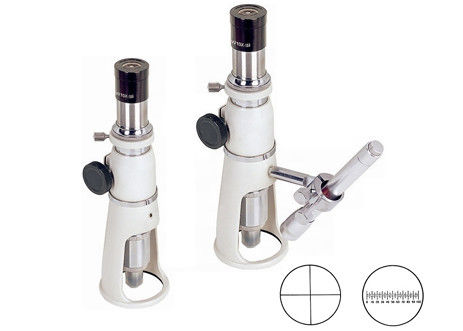 Microscopio di misurazione portatile metallurgico ottico del microscopio 100X di PL10X WD 7mm