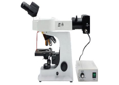 Bianco binoculare fluorescente principale ultravioletto della luce WF10X 100X del microscopio