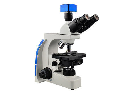 Giacimento luminoso del microscopio 1000X di contrasto di fase di Trinocular dell'alogeno e microscopia del campo scuro
