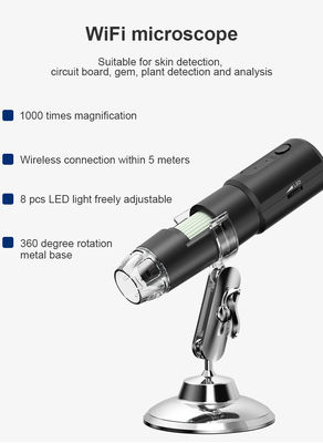 microscopio della macchina fotografica dell'elettrone 480P USB di 1000X Wifi