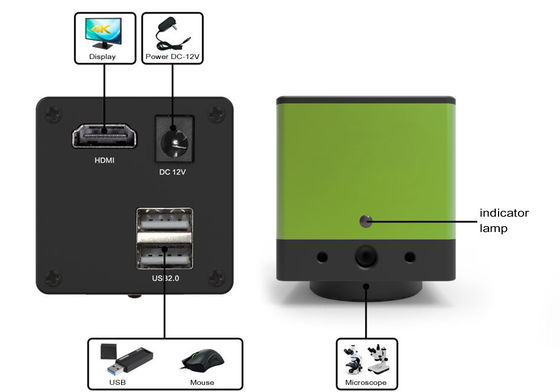 vera interfaccia della macchina fotografica digitale HDMI USB2.0 di colore 1080P multi