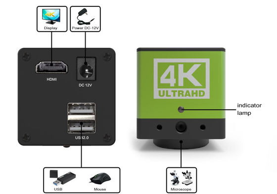 accessori HDR del microscopio della macchina fotografica digitale di 4K HD largamente dinamico