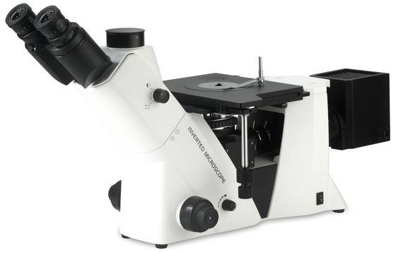 50X 1000X ha invertito l'osservazione di polarizzazione del giacimento scuro del microscopio metallurgico