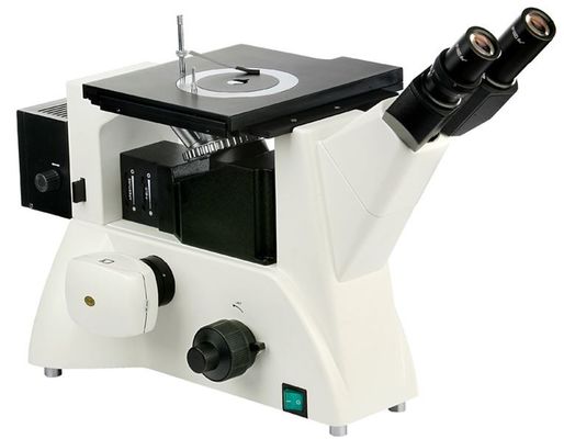 osservazione luminosa invertita binoculare del giacimento scuro del microscopio metallografico di 100X 20X