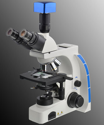 Contrasto senza fili biologico di fase di Digital WF10X 20mm del microscopio dell'affissione a cristalli liquidi di Trinocular