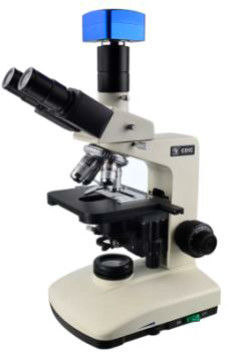 microscopio metallurgico ottico Trinocular di 10X 20X per utilizzazione del terreno luminosa