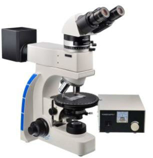 Microscopio di polarizzazione ottico binoculare di Trinocular 40X 800X che polarizza