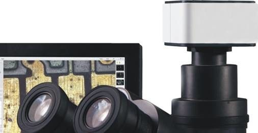 Frame per secondo massimo della macchina fotografica 22FPS del microscopio di Digital di USB 2.0 del pixel 5M
