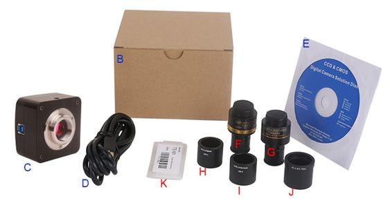 101,2 le risoluzioni dell'hardware della macchina fotografica 640x480 del microscopio di FPS il Cmos USB variano 3M Pixel