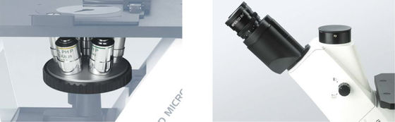 40X-400X ha invertito il microscopio ottico WF10X 22mm per l'osservazione e la coltivazione delle cellule